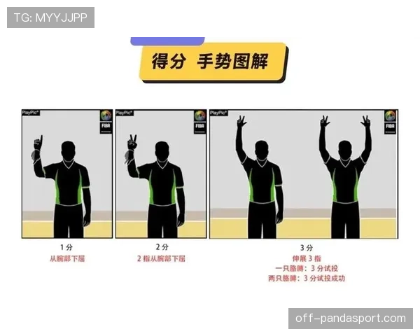 裁判手势图解：每个动作对应的规则判罚含义